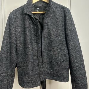 H&M mens wool jacket, size small